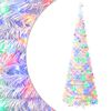 vidaXL Albero di Natale LED pop-up 150 cm 100 LED PVC e PET Bianco