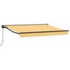vidaXL Tenda retrattile manuale Sabbia 5 &times; 3,5 m