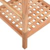 vidaXL Scaffale da Bagno 35,5x35,5x79 cm in Legno Massello di Noce