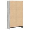 vidaXL Libreria Grigio Sonoma 60x24x109 cm in Truciolato