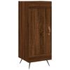 vidaXL Credenza Rovere Marrone 34,5x34x90 cm in Legno Multistrato