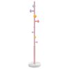 vidaXL Appendiabiti Rosa 172 cm in Ferro Verniciato a Polvere
