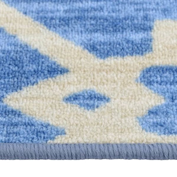 vidaXL Tappeto Corsia Blu 80x100 cm