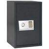 vidaXL Cassetta di sicurezza digitale Grigio scuro 40 x 35 x 60 cm
