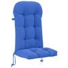 vidaXL Cuscino per Lounger Sole PUTTEN 100% Poliestere Blu Reale