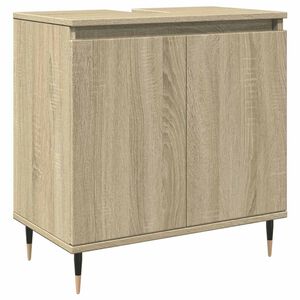 vidaXL Mobile da Bagno Rovere Sonoma 58x33x60 cm in Legno Multistrato