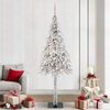 vidaXL Albero di Natale con 300 LED Bianco 180 cm PE e Acciaio
