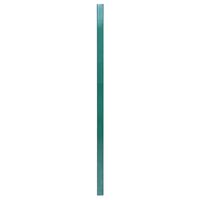 vidaXL Pali per Recinzione 10 pz Verde 130 cm in Acciaio Zincato