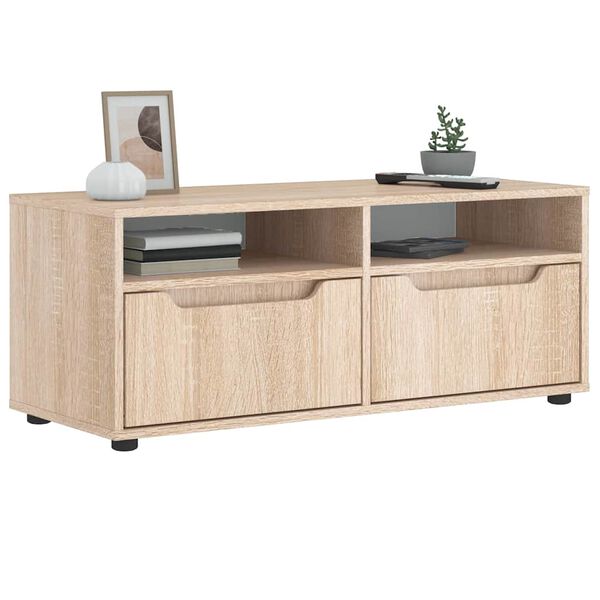 vidaXL Mobile TV VISNES Rovere Sonoma 100x40x38 cm Legno Multistrato