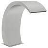 vidaXL Fontana per Piscina con LED 22x60x70 cm in Acciaio Inox 304