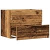vidaXL Mobile da Bagno Legno Antico 60x38,5x45 cm in Truciolato