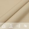 vidaXL Parasole a Vela Oxford Triangolare 5x6x6 m Beige