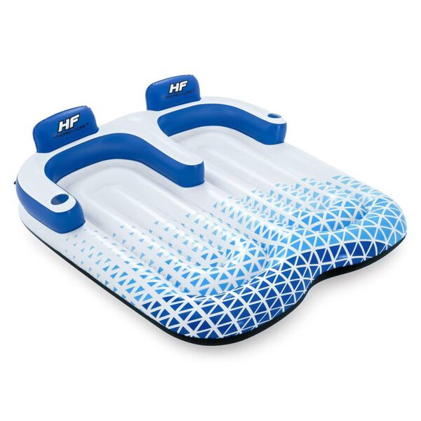 Bestway Galleggiante Piscina Doppio Ondulato Hydro-Force Indigo 183 cm