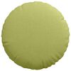 vidaXL Cuscini per Seduta 2 pcs Verde chiaro &Oslash;40 x 13 cm Tessuto