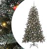 vidaXL Albero di Natale artificiale Verde 180 cm