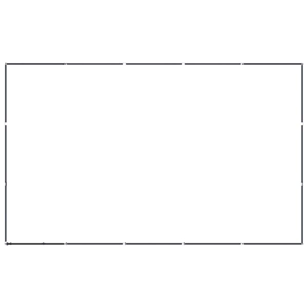 vidaXL Gabbia per Cani da Esterno in Acciaio 13,82 m&sup2;