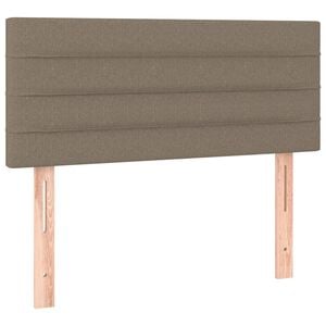 vidaXL Testiera Tortora 90x5x78/88 cm in Tessuto
