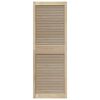 vidaXL Porta per Armadio con porta 4 pcs Naturale 170 x 2,1 x 59,5 cm