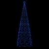 vidaXL Albero di Natale a Cono Blu 1400 LED 160x500 cm