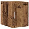vidaXL Armadio 3 pcs Legno vecchio 30 x 42,5 x 225 cm