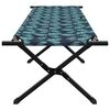 vidaXL Letto da campeggio pieghevole Foglia Foresta 193 x 69 x 45 cm