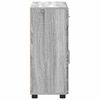vidaXL Credenza Grigio Sonoma 88,5 x 30,5 x 73 cm Legno multistrato