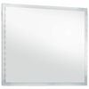 vidaXL Specchio da Parete a LED per Bagno 60x50 cm