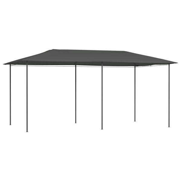 vidaXL Gazebo 2,98x5,3x2,59 m Antracite 160 g/m²