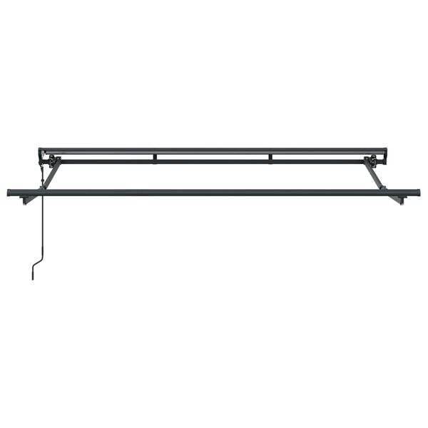 vidaXL Tettuccio Elettrico Retrattile Blu e Bianco 2,5 x 2 m