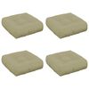 vidaXL Cuscini per Sedia in 4 Pezzi VIANEN 4 pz 100% Poliestere