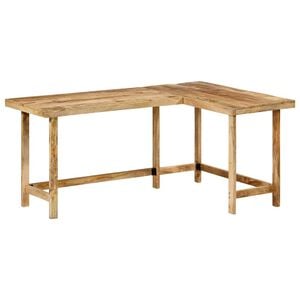 vidaXL Scrivania 165x110x75 cm in Legno Massello di Mango
