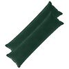 vidaXL Cuscino con cuscino HOUTEN 2 pz Verde Scuro Velluto