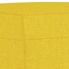 vidaXL Set di Divani 3 pz con Cuscini Giallo Chiaro in Tessuto
