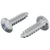 vidaXL Vite 2 pcs Argento M4 x 16 mm Acciaio