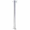 vidaXL Colonna d'Acqua da Giardino 100 cm Acciaio Inox Rotonda