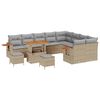 vidaXL Set Divano da Giardino 13 pz 9-Numero di posti