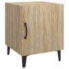 vidaXL Comodino Rovere Sonoma in Legno Multistrato