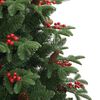 vidaXL Albero di Natale artificiale con 300 LED Verde 180 cm
