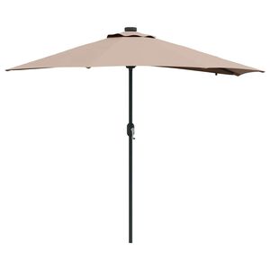 vidaXL Ombrello da giardino Talpa 294 x 150 x 223 cm