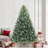 vidaXL Albero di Natale artificiale con 300 LED Verde 240 cm PE e PVC