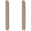 vidaXL Orecchia della Testata Marrone 80 x 16 x 4 cm PVC