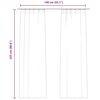 vidaXL Tende Oscuranti con Ganci 2 pz Rosa Antico in Velluto 140x225cm