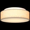 vidaXL Lampada da soffitto Talpa 38 x 38 x 13,5 cm Tessuto