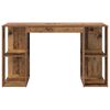 vidaXL Scrivania Legno vecchio 130 x 50.5 x 75 cm Legno multistrato