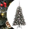 vidaXL Albero di Natale artificiale con 150 LED Verde 120 cm