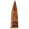 vidaXL Portavino 50x40x180 cm in Legno Massello di Recupero