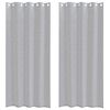 vidaXL Tenda in Velo 2 pz Grigio scuro 260 x 140 cm Poliestere