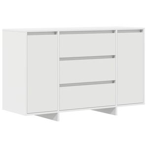 vidaXL Credenza con cassetto Bianco 120 x 41 x 75 cm Legno multistrato