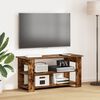 vidaXL Supporto TV Rovere fum&eacute; 100 x 40 x 50 cm