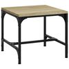 vidaXL Tavolino rovere sonoma 40x40x35 cm in Legno Multistrato